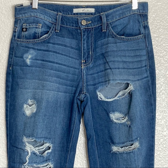 KanCan Mid-Rise Distressed Skinny Jeans - Picture 4 of 13